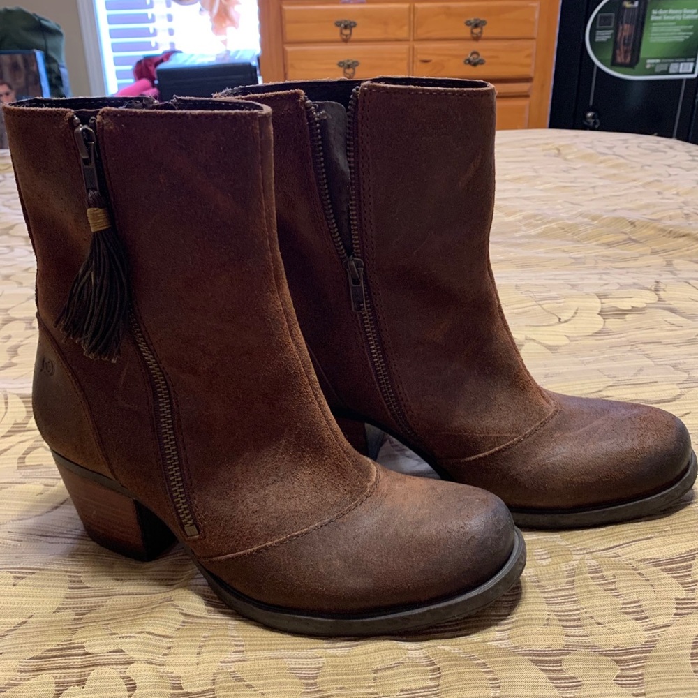 Born “booties”.